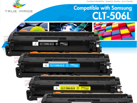 Samsung Compatible CLT-K506L CLT-C506L CLT-Y506L CLT-M506L High Yield Toner Cartridge 4-Pack Combo For Discount