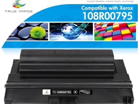 Xerox Compatible 108R00795 Black Toner Cartridge Hot on Sale